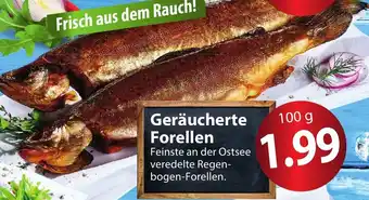 Famila Nord Ost Geräucherte Forellen 100 g Angebot