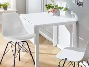 Lidl LIVARNO home Klapptisch, mattweiß Angebot