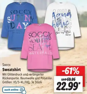 Lidl Soccx Sweatshirt Angebot