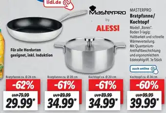 Lidl MASTERPRO Bratpfanne/ Kochtopf Angebot