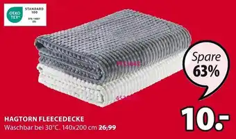 Jysk HAGTORN FLEECEDECKE Angebot