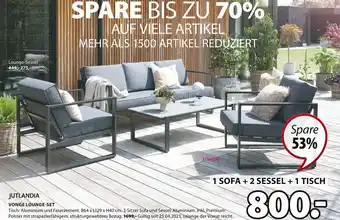 Jysk JUTLANDIAⓇ VONGE LOUNGE-SET Angebot