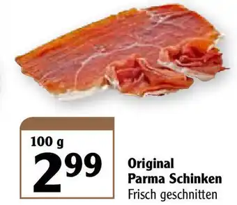 Globus Original Parma Schinken 100g Angebot