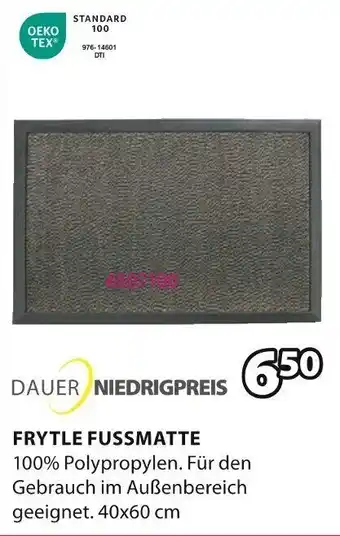 Jysk FRYTLE FUSSMATTE Angebot