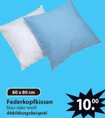 Famila Nord Ost Federkopfkissen 80 x 80 cm Angebot