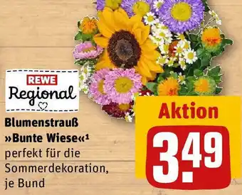 REWE Blumenstrauß >>Bunte Wiese<< Angebot