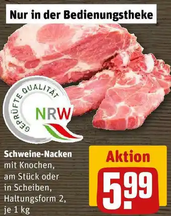 REWE Schweine-Nacken 1 kg Angebot