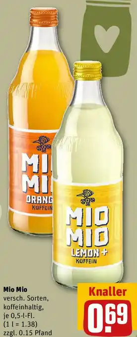 REWE Mio Mio 0,5 L-Fl. Angebot