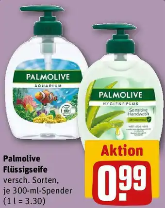 REWE Palmolive Flüssigseife 300 ml Spender Angebot