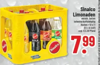 trinkgut Sinalco Limonaden 12*1L Angebot