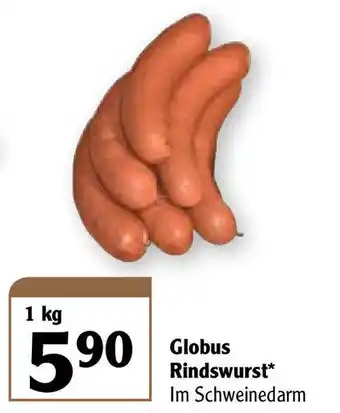 Globus Globus Rindwurst 1kg Angebot