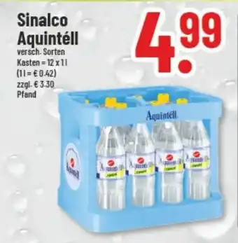 trinkgut Sinalco Aquintéll 12*1L Angebot