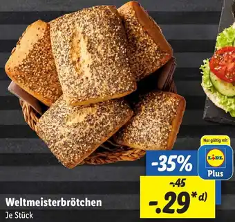 Lidl Weltmeisterbrötchen Angebot