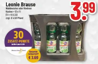 trinkgut Leonie Brause Waldmeister oder Himbeer12*1L Angebot