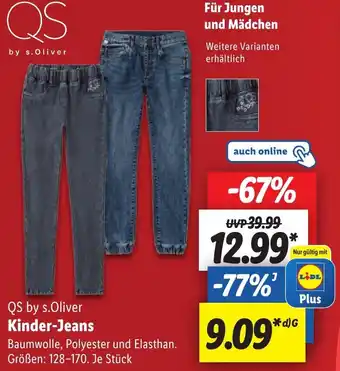 Lidl QS by s.Oliver Kinder-Jeans Angebot