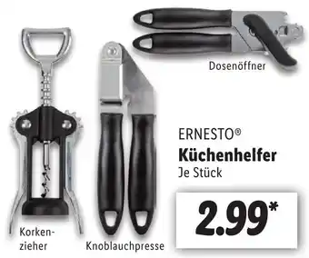 Lidl ERNESTOⓇ Küchenhelfer Angebot