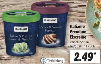 Lidl Italiamo Premium Eiscreme 750 ml Angebot