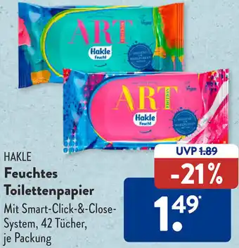 Aldi Süd HAKLE Feuchtes Toilettenpapier Angebot