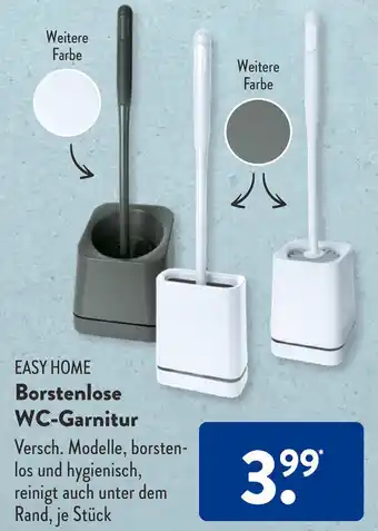 Aldi Süd EASY HOME Borstenlose WC-Garnitur Angebot