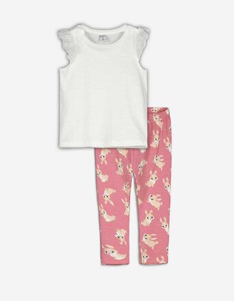 Takko Fashion Set aus shirt und leggings - allover-print Angebot