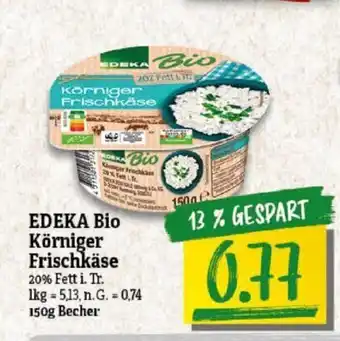 NP Discount EDEKA Bio Körniger Frischkäse 150g Becher Angebot