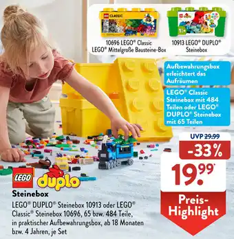 Aldi Süd Lego/Duplo Steinebox Angebot