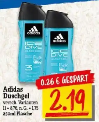 NP Discount Adidas Duschgel 250ml Flasche Angebot