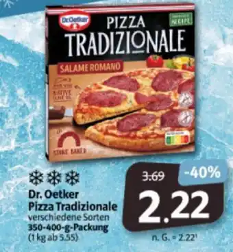 Markant Markt Dr. Oetker Pizza Tradizionale verschiedene Sorten 350-400-g-Packung Angebot