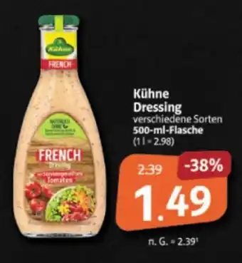 Markant Markt Kühne Dressing verschiedene Sorten 500-ml-Flasche Angebot