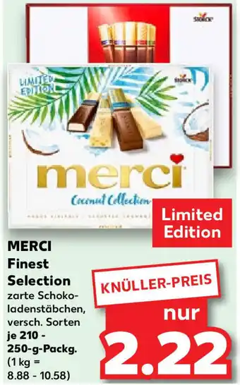 Kaufland MERCI Finest Selection 210-250 g Packg. Angebot