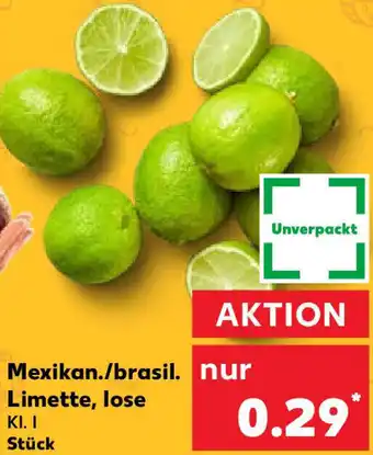 Kaufland Mexikan./brasil Limette, lose Angebot