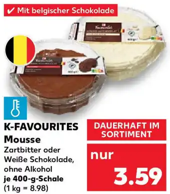 Kaufland K-FAVOURITES Mousse 400 g Schale Angebot