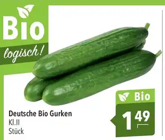 CITTI Markt Deutsche Bio Gurken Angebot