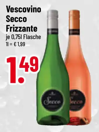 trinkgut Vescovino Secco Frizzante 750ml Angebot