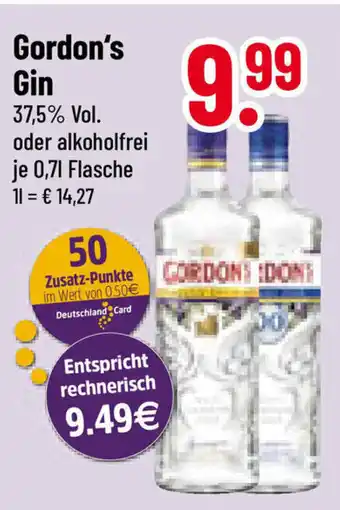 trinkgut Gordon's Gin 700ml Angebot