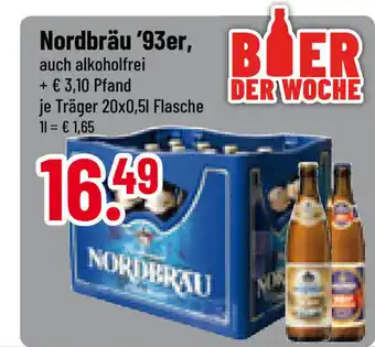 trinkgut Nordbräu '93er, auch alkoholfrei 20*500ml Angebot