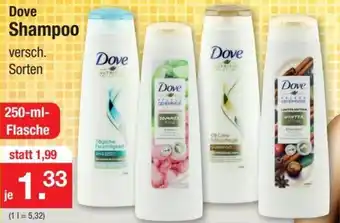 Zimmermann Dove Shampoo 250-ml-Flasche Angebot