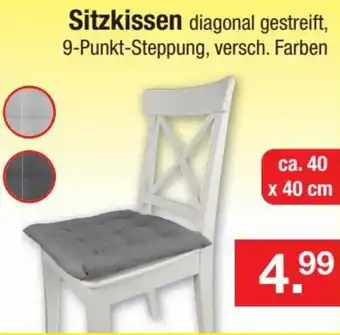 Zimmermann Sitzkissen Angebot