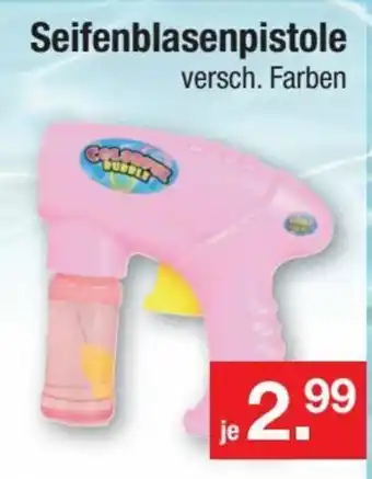 Zimmermann Seifenblasenpistole Angebot