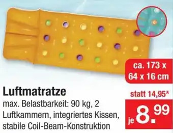 Zimmermann Luftmatratze Angebot