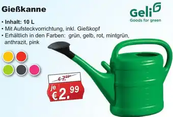 Stabilo Fachmarkt Geli Gießkanne Angebot