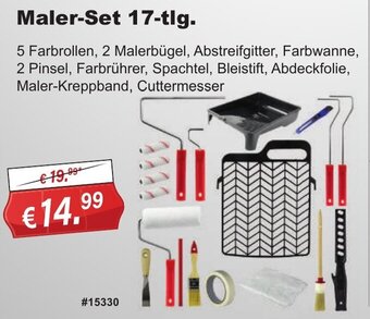 Stabilo Fachmarkt Maler-Set 17-tlg. Angebot