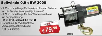 Stabilo Fachmarkt Seilwinde 0,9 t EW 2000 Angebot