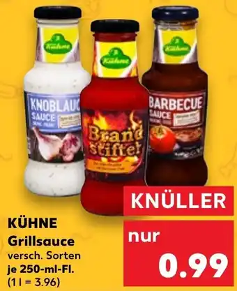 Kaufland KÜHNE Grillsauce 250-ml-FI. Angebot