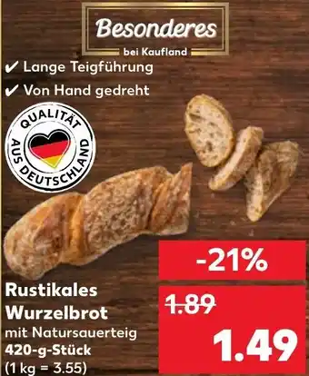 Kaufland Rustikales Wurzelbrot 4Rustikales Wurzelbrot Angebot