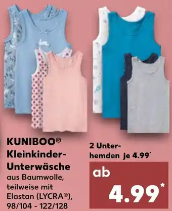 Kaufland KUNIBOO 2 Unterhemden Angebot