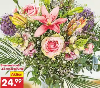 Netto Marken-Discount Blumenstrauß ,,Sommergefühle" Angebot