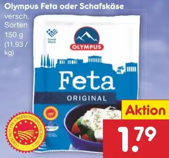 Netto Marken-Discount Olympus Feta oder Schafskäse 150 g Angebot