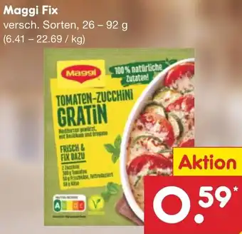 Netto Marken-Discount Maggi Fix 26-92 g Angebot