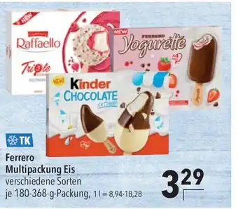 CITTI Markt Ferrero Multipackung Eis 180-368g Angebot